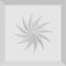 Ekena Millwork Standard Sedgwick Spiral Rosette With Beveled Edge, 3"W x 3"H x 3/4"P ROSP030X030X075SDG13 - alternate 3